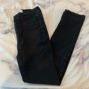 Denim co girls black jeans